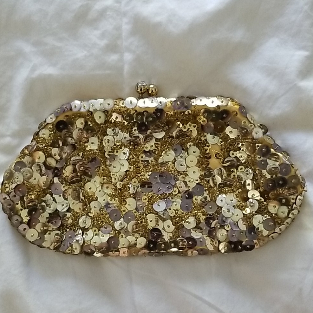 Vintage Beaded Clutch